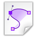 vector, paper, File, Application, document, Tgif WhiteSmoke icon