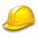 industry, helmet, hat, engineering, Application, safety Gold icon