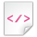 xml, Application, Code, html WhiteSmoke icon