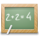 teach, education, mathematics, school, Application, Black board, teaching, learn, math DarkSeaGreen icon