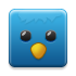 bird, twitter, Social, Animal, twitterific, social network, Sn SteelBlue icon