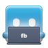 Account, Laptop, people, social network, user, Human, Computer, Social, Facebook, profile, Sn DimGray icon