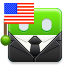 America, Election, united states, usa DarkSlateGray icon