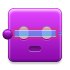 file browser MediumOrchid icon