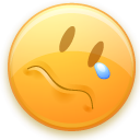 Emoticon, smiley, Emotion, sad, Face Khaki icon