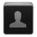 user, Human, Account, profile, people Black icon