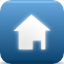 white home, homepage, Building, blue home, house, Home SteelBlue icon