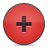 Add, plus, button, red IndianRed icon