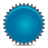 splash, Blue DarkCyan icon