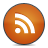 Circle, feed, round, subscribe, Rss Chocolate icon