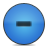 button, Minus, Blue, subtract CornflowerBlue icon