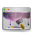 Desktop, wallpaper, Aurora Silver icon