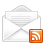 Email, Letter, subscribe, Rss, envelop, Social, Message, feed, mail LightGray icon