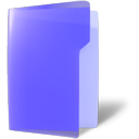 Folder, open, violet MediumSlateBlue icon