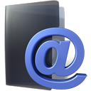 inbox, Folder DarkSlateGray icon