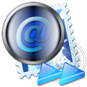 Stamp, envelop, mail, postage, Replay, Message, Email, Letter DarkSlateGray icon