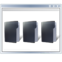 Folder, window, view DarkSlateGray icon