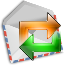 Email, Letter, envelop, send, Message, mail LightGray icon