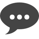Speech Balloon, speech bubble, interface, Talking, Chat, Message DarkSlateGray icon