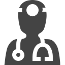 user, medical, Avatar, medicine, people, stethoscope DarkSlateGray icon