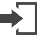 Rectangle, Direction, right arrow, Arrows, Orientation, Enter DarkSlateGray icon