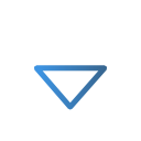 Arrow, Blue, downarrow SteelBlue icon