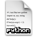 Source, Py, Python WhiteSmoke icon
