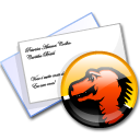 mail, mozilla, envelop, Email, Letter, Message Black icon