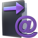 Message, Letter, Email, envelop, sent, mail, Folder DarkSlateGray icon