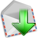 Get, envelop, Email, Letter, mail, Message LightGray icon
