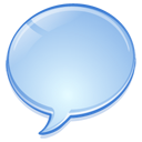 speak, talk, kopetestatusmessage, Chat, Message, Comment LightBlue icon