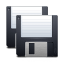 save, All, save all, Disk, disc DarkSlateGray icon