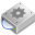 hard disk, Hd Silver icon