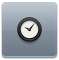 Clock, time, history, Apple, com, alarm clock, mobiletimer, Alarm SlateGray icon