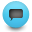 Comment, Chat, speak, talk DeepSkyBlue icon