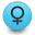 Female, user, person, woman, member, profile, Account, people, Human DeepSkyBlue icon