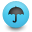climate, weather DeepSkyBlue icon