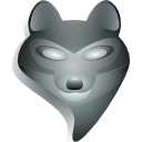 Firefox, Browser, grey DimGray icon
