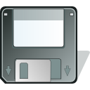 Floppy, save, unmount DimGray icon