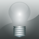 Light bulb, khelpcenter DarkGray icon