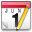 Edit, write, Calendar, writing, Schedule, date WhiteSmoke icon