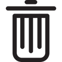 tool, recycling, Bin, Trash Black icon
