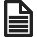 interface, document, Archive, Text Lines, Text Format Black icon