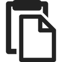 Archive, document, interface, Blank Page, notepad Black icon