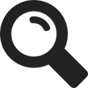 zoom, Loupe, tool, detective, search Black icon