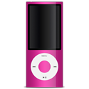 pink, ipod Black icon