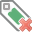 green, tag, remove, Del, delete Gray icon