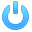 logout LightSkyBlue icon
