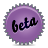 splash, violet, beta Black icon