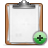 Add, Clipboard WhiteSmoke icon